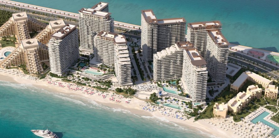 آپارتمان در Al Marjan Island، Ras Al Khaimah ، امارات متحده عربی 1 خوابه ، 94 متر مربع.  شماره 689988