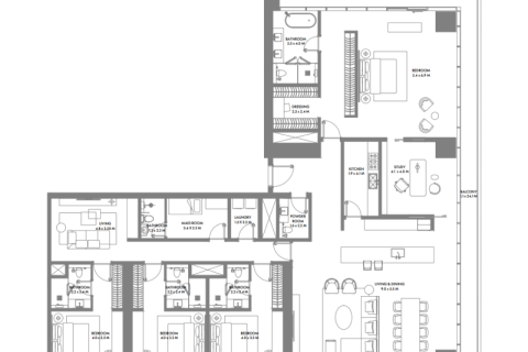 Apartment in Dubai Harbour, UAE 1 bedroom, 101 sq.m. № 689984 - photo 11
