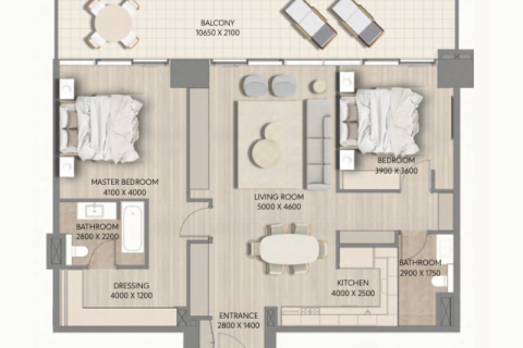 Appartement te koop in Ras Al Khaimah, VAE 1 kamer, 36 vr.m., nr 690129 - foto 7