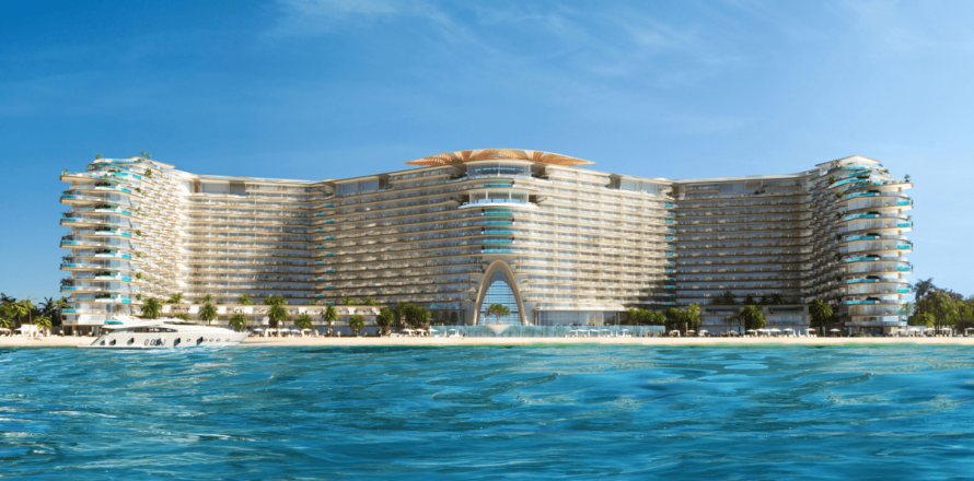 Apartmen di Al Marjan Island, Ras Al Khaimah, UAE 1 bilik tidur, 82 meter persegi № 690126