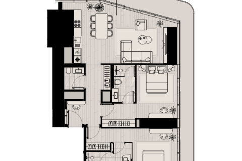 Dubai Internet City, Dubai, BAE’de satılık daire 1 yatak odası, 81 m² No 690128 - fotoğraf 10