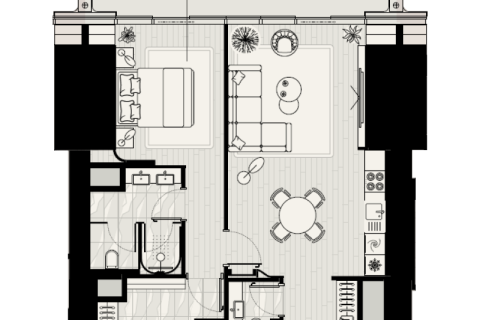 Dubai Internet City, Dubai, BAE’de satılık daire 1 yatak odası, 81 m² No 690128 - fotoğraf 9