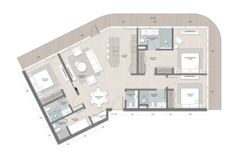Apartment in Ras Al Khaimah, UAE 1 room № 690124 - photo 10