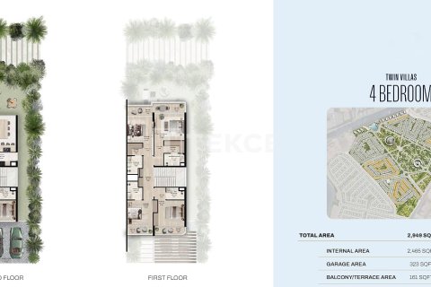 Villa til salg i Abu Dhabi, UAE 5 soveværelser, 448 kvm № 734074 - foto 29