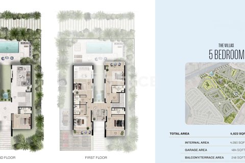 Villa til salg i Abu Dhabi, UAE 5 soveværelser, 448 kvm № 734074 - foto 28