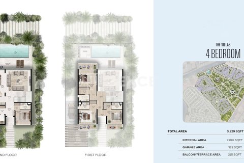 Villa til salg i Abu Dhabi, UAE 5 soveværelser, 448 kvm № 734074 - foto 30