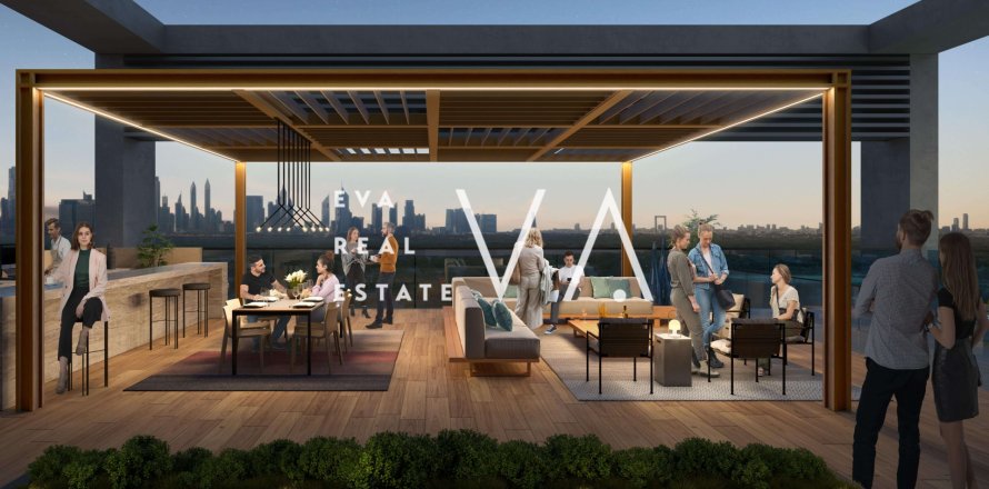 Dubai、UAEにあるマンション 1ベッドルーム、74.41 m2 No637859
