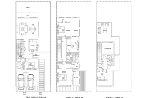 Townhouse in Damac Lagoons, Dubai, UAE 4 bedrooms № 689834 - photo 14
