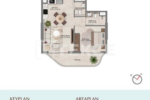 Apartment til salg i Dubai, UAE 2 soveværelser, 74 kvm № 738917 - foto 20