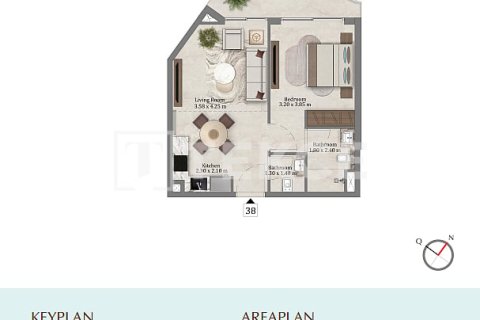 Apartment til salg i Dubai, UAE 2 soveværelser, 74 kvm № 738917 - foto 26