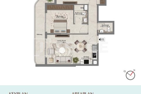 Byt v Dubai, SAE 1 pokoj, 33 m² Č.: 738915 - fotografie 19