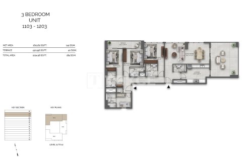 Apartman u gradu Dubai, UAE 3 spavaće sobe, 175 m2 Br. 738914 - Slika 26
