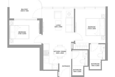 Apartment in Umm Al Quwain, UAE 1 bedroom, 48 sq.m. № 690249 - photo 6
