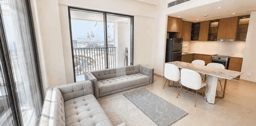 Квартира в Dubai Creek Harbour (The Lagoons), Дубай, ОАЭ 2 спальни, 99м2 № 738737