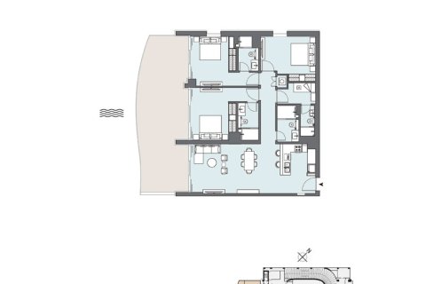 Business Bay, Dubai, UAE의 판매용 아파트 38제곱미터 번호 728630 - 사진 9