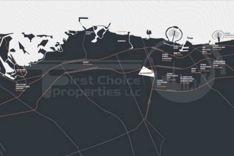 Apartmen di Al Ghadeer, Abu Dhabi, UAE 2 bilik tidur, 60.9 meter persegi № 731051 - foto 9