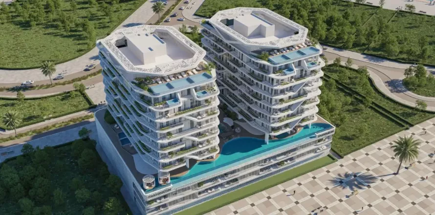 Dubai, UAE의 아파트 침실 1개, 76제곱미터 번호 639493