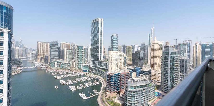 Dubai Marina、Dubai、UAEにあるマンション 1ベッドルーム、80.1 m2 No721689