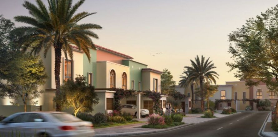 خانه شهری در Yas Island، Abu Dhabi ، امارات متحده عربی 3 خوابه ، 249.91 متر مربع.  شماره 757458