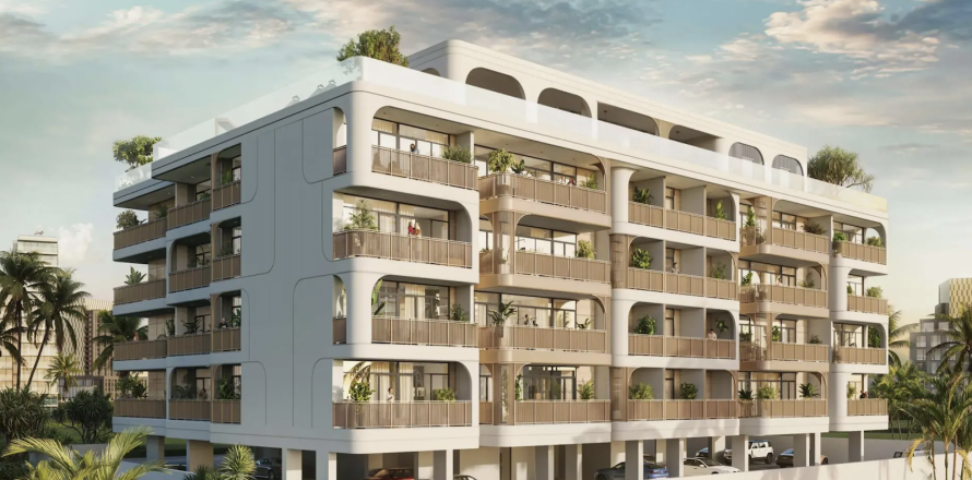 Apartament în Dubai, EAU 2 dormitoare, 90 mp.  №710869