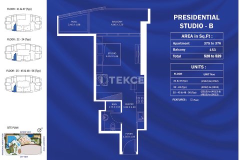 Appartement te koop in Jumeirah Village Triangle, Dubai, VAE 1 slaapkamer, 87 vr.m., nr 685800 - foto 24