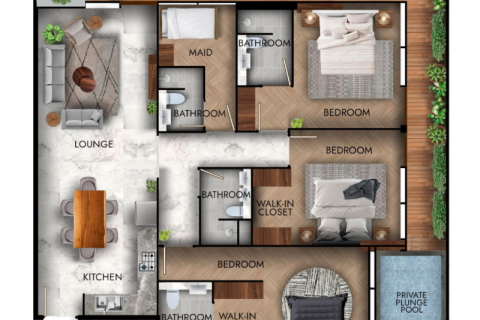 Apartment sa Jumeirah Village Circle, Dubai, UAE 1 silid, 39 sq.m. № 732746 - larawan 5