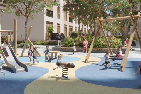 Town Square, Dubai, संयुक्त अरब अमीरात में अपार्टमेंट, 1 बेडरूम, 57 वर्ग मीटर, संख्या 686600 - फ़ोटो 5