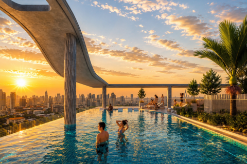 Apartament w Dubai, ZEA 1 sypialnia, 49 mkw. nr 760200