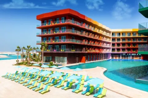 Hotellihuoneisto Palm Jumeirah, Dubai, Arabiemiraatit 1 makuuhuone, 79 m2 № 679280 - kuva 2