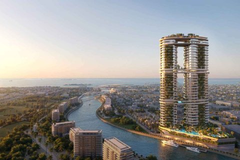 Ensemble immobilier Amali Residences – Dubai Canal à Al Wasl, Dubai, EAU № 701103
