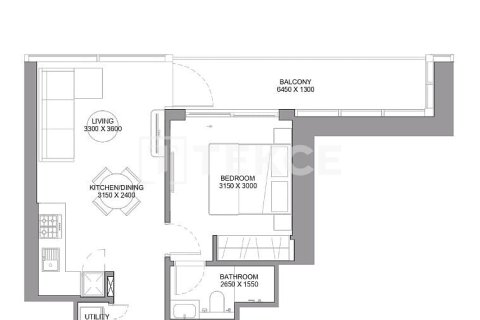 Apartment in Dubai, UAE 1 bedroom, 50 sq.m. № 730928 - photo 12