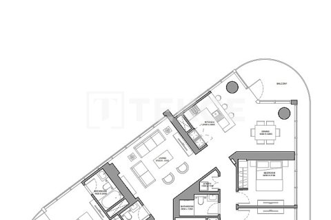Apartmán v Dubai, SAE 1 spálňa, 95 m2 č. 730926 - Fotografia 19