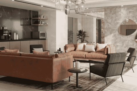 阿联酋 Dubai Dubai South (Dubai World Central) 待售 : 1 卧, 58 平方米 , 编号728907 - 照片 3