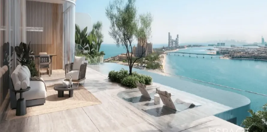 Appartamento a Palm Jumeirah, Dubai, EAU 4 camere da letto, 737 mq. № 738509