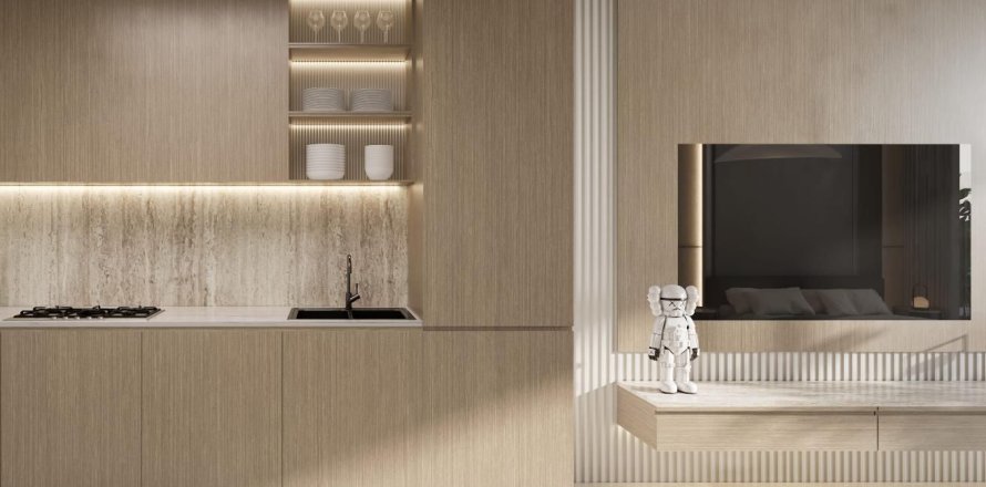 Apartament në Dubai, Emiratet e Bashkuara Arabe 1 dhomë gjumi, 676 m2. № 763661