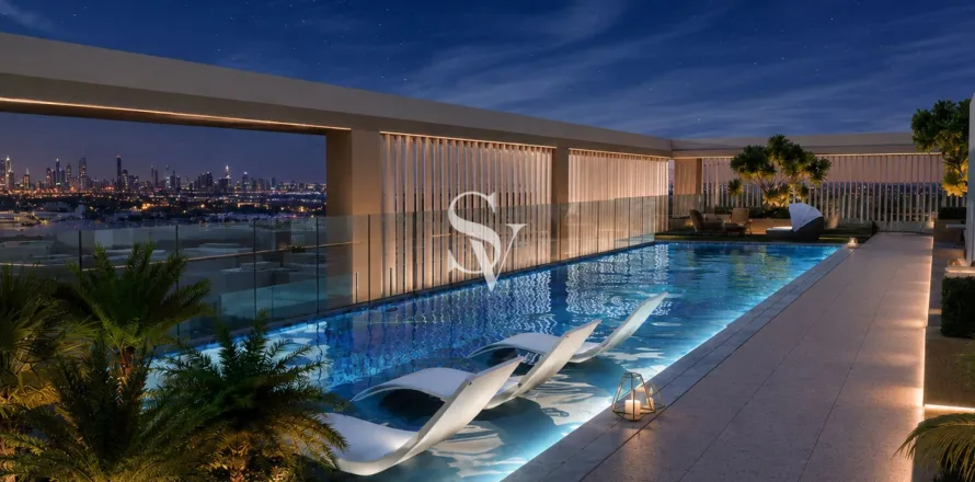 Apartment i Al Jaddaf, Dubai, UAE 3 soveværelser, 141 kvm № 740097