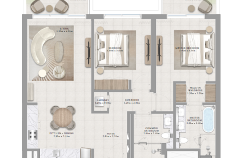 Apartment in Mina Rashid, Dubai, UAE 1 bedroom, 71 sq.m. № 689820 - photo 7