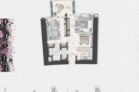 Apartment til salg i Dubai Marina, Dubai, UAE 1 soveværelse, 81 kvm № 704894 - foto 12
