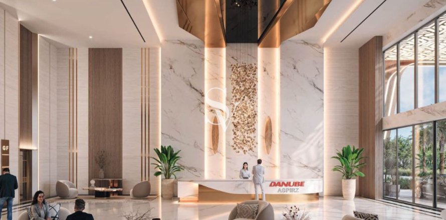 Apartment in Aspirz by Danube in Dubai Sports City, UAE 1 bedroom, 45 sq.m. № 740217