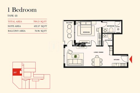 Appartement à vendre à  Al Satwa, Dubai, EAU 2 chambres, 121 m2 № 699388 - photo 30