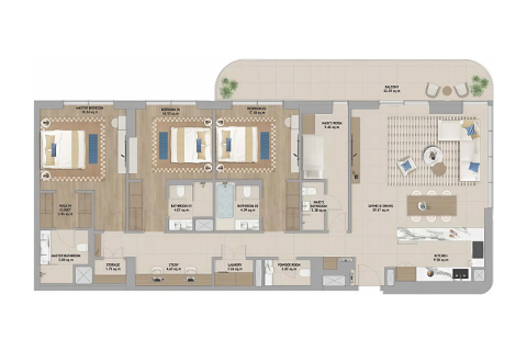 Wohnung zum Verkauf in Abu Dhabi, VAE 1 Zimmer, 44 m2 Nr. 689709 - Foto 6
