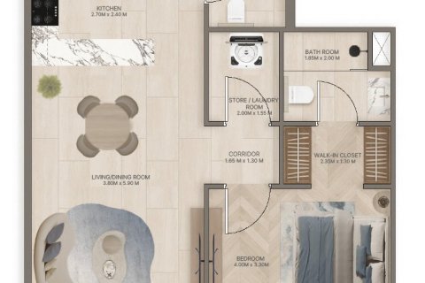 Apartment til salg i Dubai, UAE 1 soveværelse, 84 kvm № 704332 - foto 16
