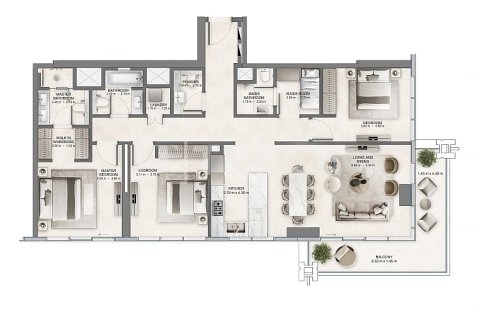 Apartamento para venda em Dubai, EAU 2 quartos, 127 m2 № 763685 - foto 27