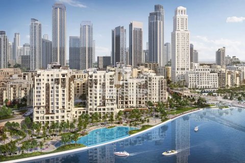 Apartmen di Dubai Creek Harbour (The Lagoons), UAE 2 bilik tidur, 95 meter persegi № 664412