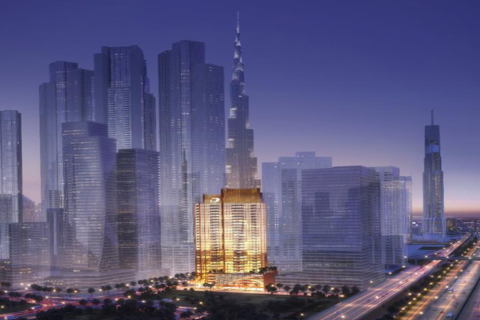 Apartmen di Downtown Dubai (Downtown Burj Dubai), UAE 1 bilik tidur, 69 meter persegi № 639963