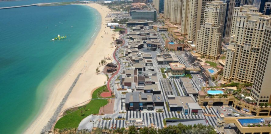 Dzīvoklis Jumeirah Beach Residence, Dubaijā, AAE 1 istaba, 102 m2 Nr. 114176