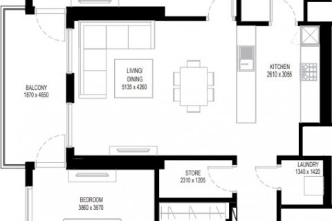 Apartman u SOBHA HARTLAND u gradu Meydan, Dubai, UAE 2 spavaće sobe, 205 m2 Br. 212508 - Slika 19