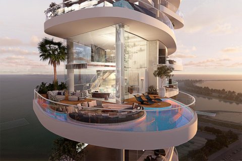 Apartemen di Dubai Harbour, UEA 1 kamar tidur, 72.46 m2 nomor 228756