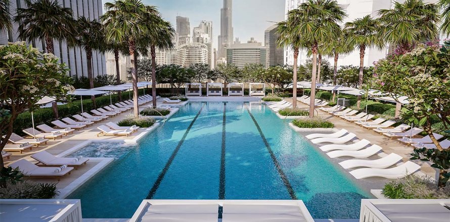 Business Bay、Dubai、UAEにあるマンション 2ベッドルーム、114.36 m2 No209269