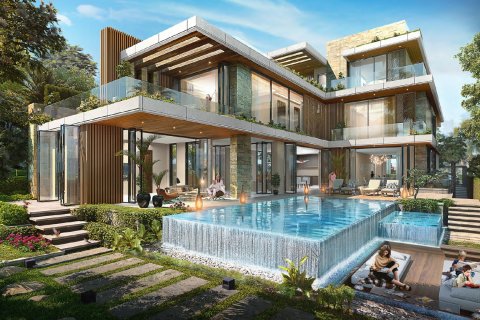 Villa Dubai Landjā, AAE 6 istabas, 1051 m2 Nr. 112645